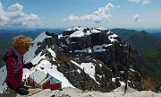 Resegone con neve di primavera da Brumano il 4 maggio 2014 - FOTOGALLERY